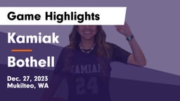Kamiak  vs Bothell  Game Highlights - Dec. 27, 2023