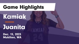 Kamiak  vs Juanita  Game Highlights - Dec. 15, 2023