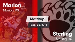 Matchup: Marion  vs. Sterling  2016