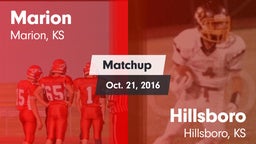 Matchup: Marion  vs. Hillsboro  2016