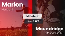 Matchup: Marion  vs. Moundridge  2017