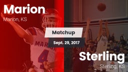 Matchup: Marion  vs. Sterling  2017