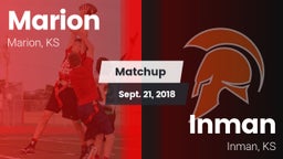 Matchup: Marion  vs. Inman  2018