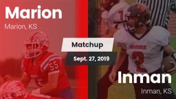Matchup: Marion  vs. Inman  2019