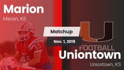 Matchup: Marion  vs. Uniontown  2019