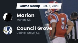 Recap: Marion  vs. Council Grove  2023