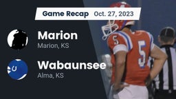 Recap: Marion  vs. Wabaunsee  2023