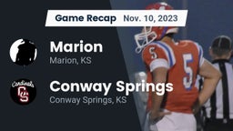 Recap: Marion  vs. Conway Springs  2023