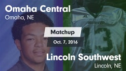 Matchup: Omaha Central High vs. Lincoln Southwest  2016