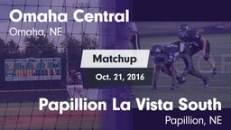 Matchup: Omaha Central High vs. Papillion La Vista South  2016
