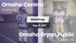 Matchup: Omaha Central High vs. Omaha Bryan Public  2017