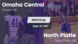 Matchup: Omaha Central High vs. North Platte  2017