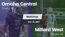 Matchup: Omaha Central High vs. Millard West  2017