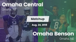 Matchup: Omaha Central High vs. Omaha Benson  2018