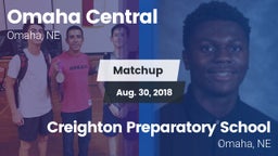Matchup: Omaha Central High vs. Creighton Preparatory School 2018