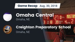 Recap: Omaha Central  vs. Creighton Preparatory School 2018