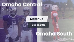 Matchup: Omaha Central High vs. Omaha South  2018
