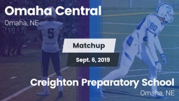 Matchup: Omaha Central High vs. Creighton Preparatory School 2019