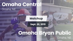 Matchup: Omaha Central High vs. Omaha Bryan Public  2019