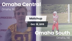 Matchup: Omaha Central High vs. Omaha South  2019