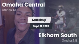 Matchup: Omaha Central High vs. Elkhorn South  2020
