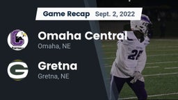 Recap: Omaha Central  vs. Gretna  2022