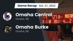 Recap: Omaha Central  vs. Omaha Burke  2022