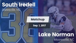 Matchup: South Iredell High vs. Lake Norman  2017