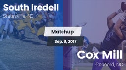 Matchup: South Iredell High vs. Cox Mill  2017