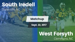 Matchup: South Iredell High vs. West Forsyth  2017