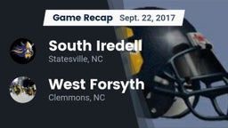 Recap: South Iredell  vs. West Forsyth  2017