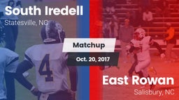 Matchup: South Iredell High vs. East Rowan  2017