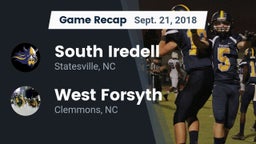 Recap: South Iredell  vs. West Forsyth  2018