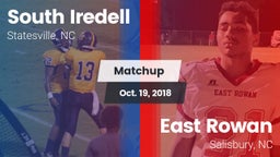 Matchup: South Iredell High vs. East Rowan  2018