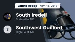 Recap: South Iredell  vs. Southwest Guilford  2018