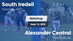 Matchup: South Iredell High vs. Alexander Central  2019