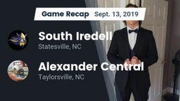 Recap: South Iredell  vs. Alexander Central  2019