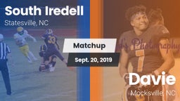 Matchup: South Iredell High vs. Davie  2019