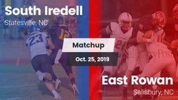 Matchup: South Iredell High vs. East Rowan  2019