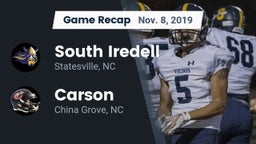 Recap: South Iredell  vs. Carson  2019