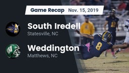 Recap: South Iredell  vs. Weddington  2019