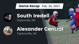 Recap: South Iredell  vs. Alexander Central  2021