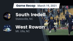 Recap: South Iredell  vs. West Rowan  2021