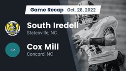 Recap: South Iredell  vs. Cox Mill  2022