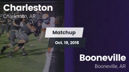 Matchup: Charleston High vs. Booneville  2018