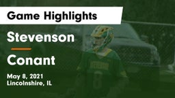 Stevenson  vs Conant Game Highlights - May 8, 2021