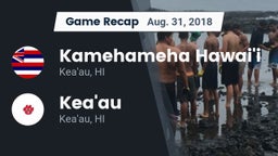 Recap: Kamehameha Hawai'i  vs. Kea'au  2018