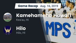 Recap: Kamehameha Hawai'i  vs. Hilo  2019