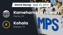 Recap: Kamehameha Hawai'i  vs. Kohala  2019