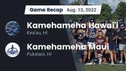 Recap: Kamehameha Hawai'i  vs. Kamehameha Maui  2022